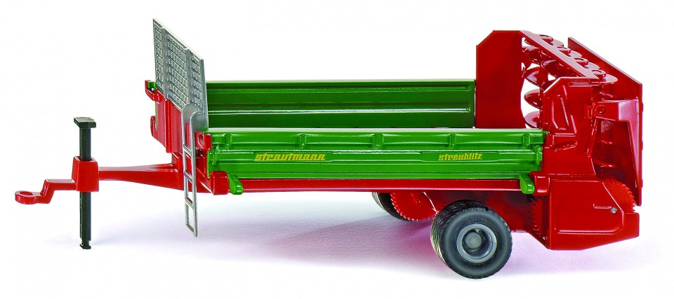 Strautmann Streublitz meststrooier groen/rood (2895)