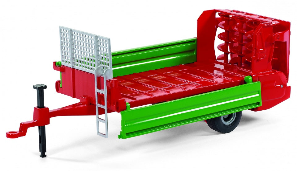 Strautmann Streublitz meststrooier groen/rood (2895)