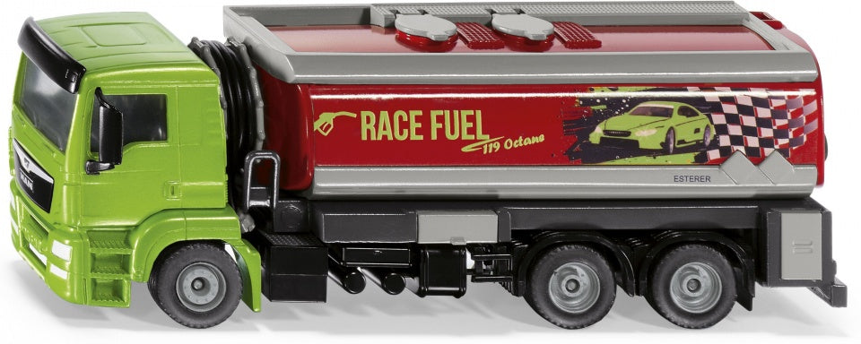 tankwagen met chauffeur groen/rood (2716)