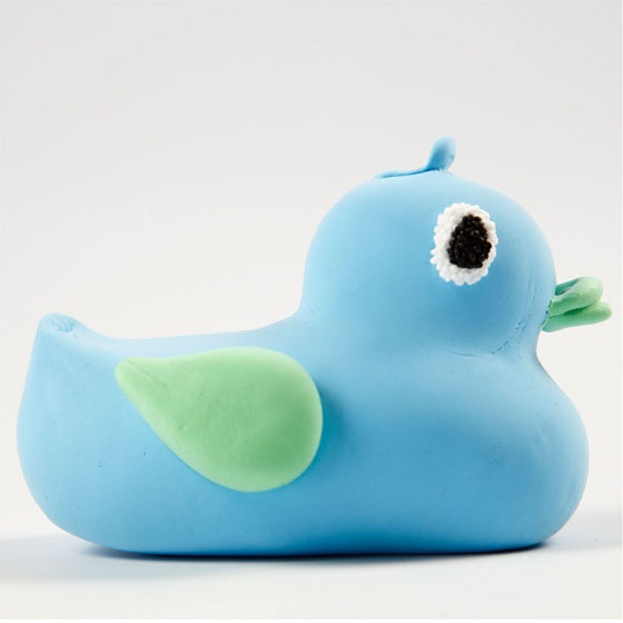 klei Neon blauw 40 gram (79117)