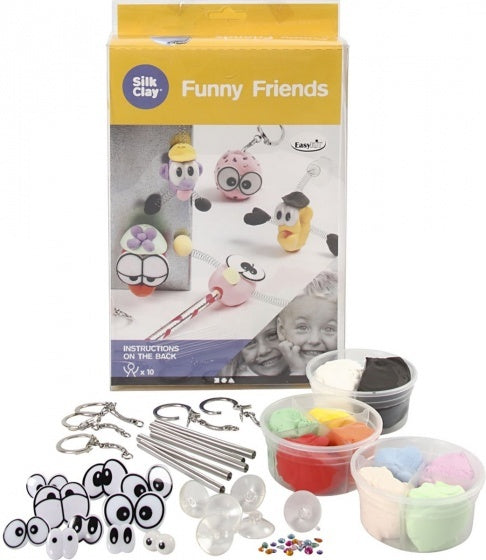 knutselset Funny Friends 8-delig