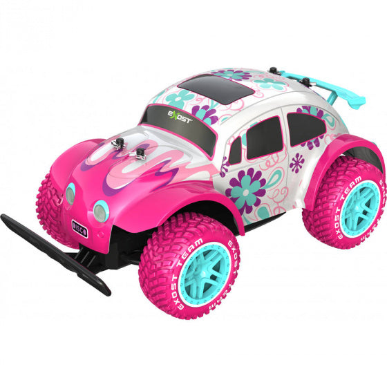 Exost Pixie RC auto 1:12 wit/roze