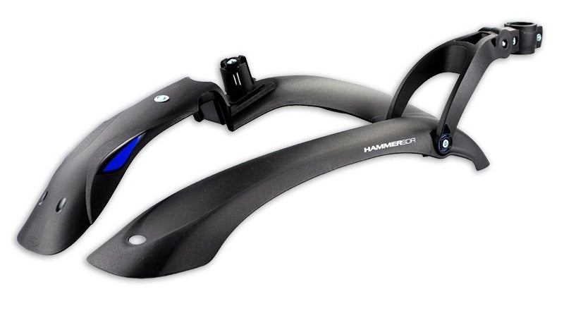 spatbordenset Hammer-1 24 - 29 inch zwart/blauw