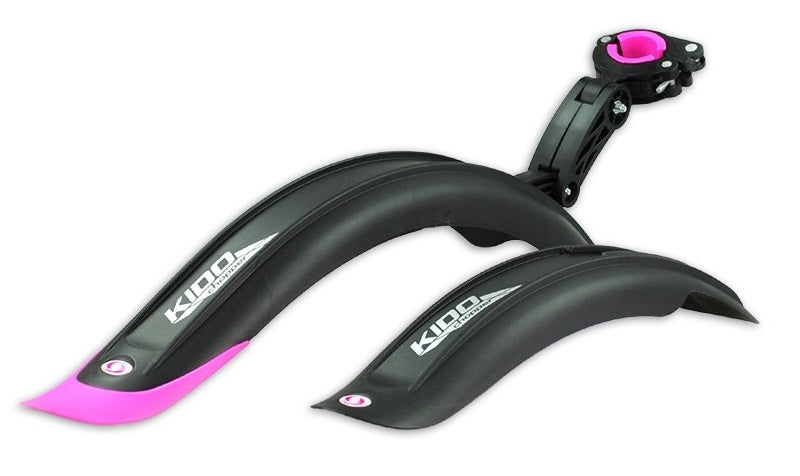 spatbordenset Kido Pro 20 inch zwart/roze