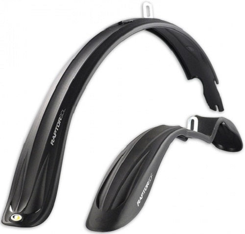 spatbordenset Raptor Long 26-28 inch zwart
