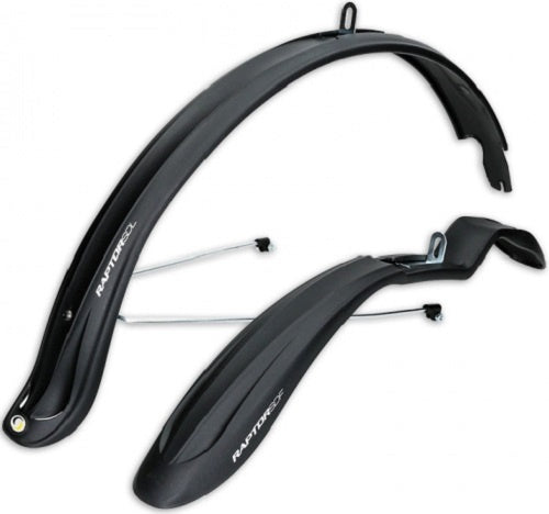 spatbordenset Raptor Long Stays 26-28 inch zwart