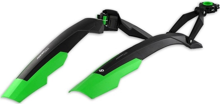 spatbordset Adhd Long 27.5-29 inch zwart/groen