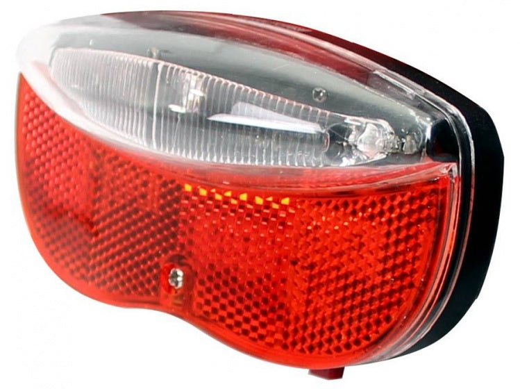 achterlicht batterij bagagedrager led rood