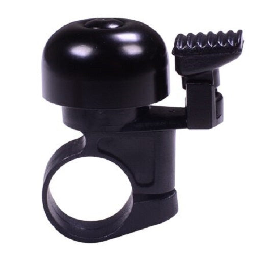 fietsbel Mini 32 mm zwart aluminium