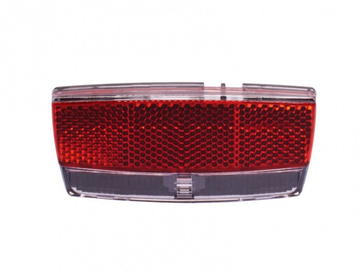 achterlicht Airy led naafdynamo bagagedrager rood