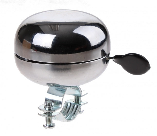 fietsbel 60 mm zilver