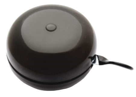 fietsbel 80 mm zwart
