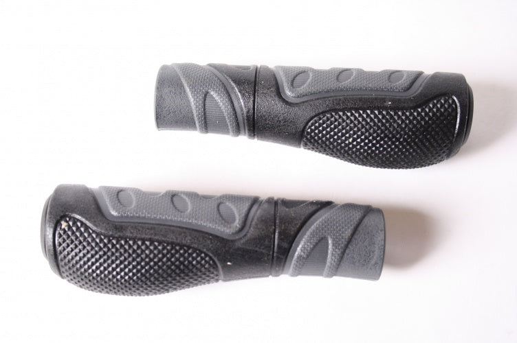 Handvat Full Grip Grijs Zwart Per 2 Stuks