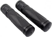 handvatten Comfort 130 mm rubber zwart per set