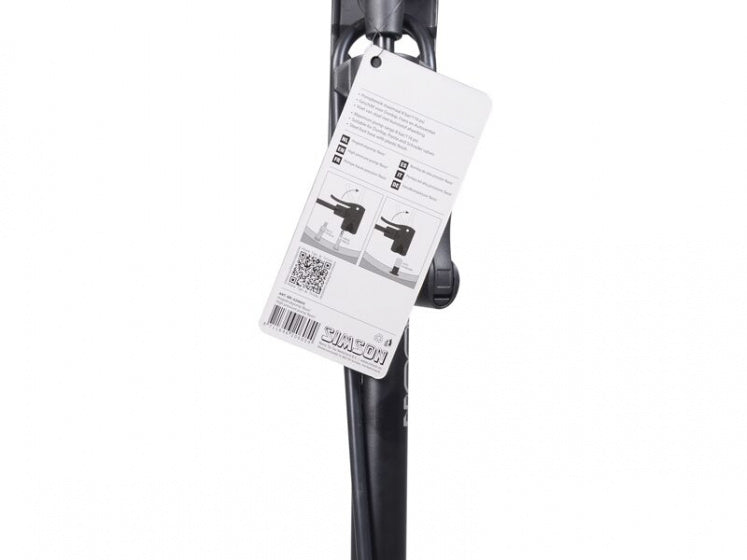 hogedrukpomp Basic 8 bar/116 PSI staal zwart