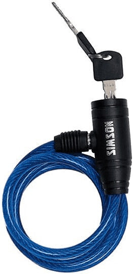 kabelslot 900 x 8 mm staal blauw