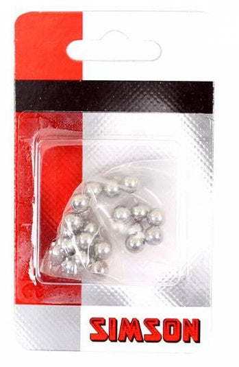kogels 1/4 inch zilver 24 stuks