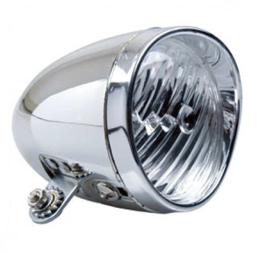 koplamp Classic batterijen led zilver