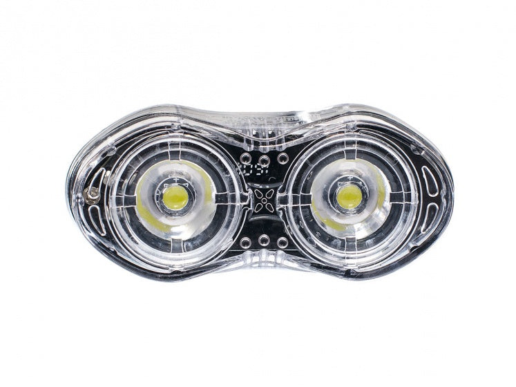 koplamp Eyes USB led oplaadbaar zwart