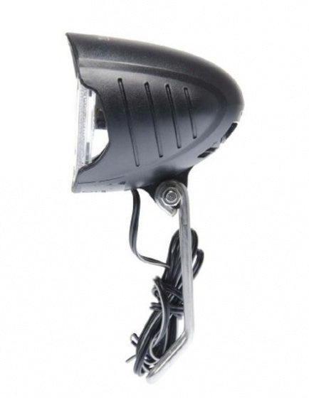 koplamp koplamp round naafdynamo led zwart