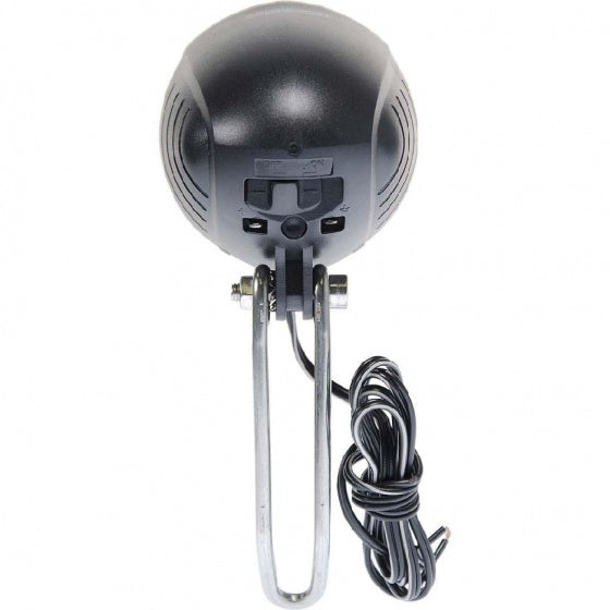 koplamp koplamp round naafdynamo led zwart