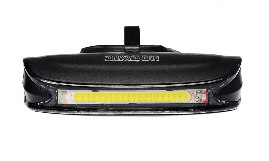 koplamp Line USB led oplaadbaar zwart