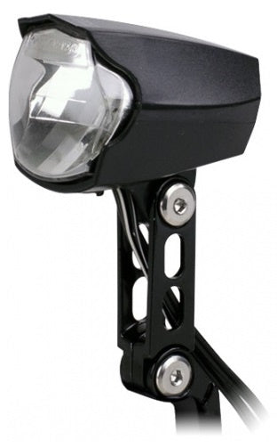 koplamp Luminous 30 lux led naafdynamo zwart