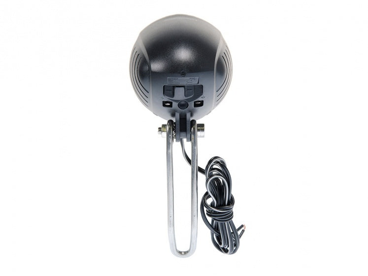 koplamp Round naafdynamo led 7 lux zwart