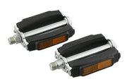 pedalen Holland 9/16 inch staal/pvc zwart