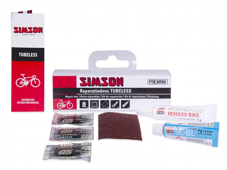 reparatieset Tubeless 7-delig