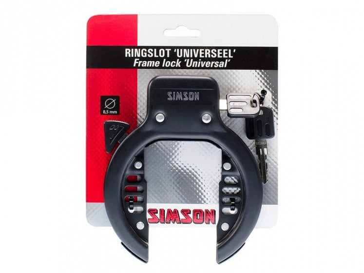 ringslot universeel zwart