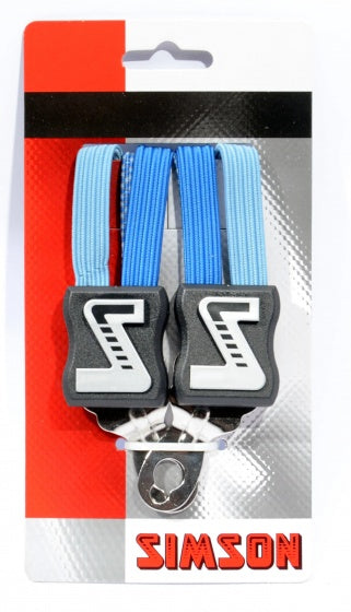 Snelbinder Triobinder Extra Kort 49cm Kobalt Blauw