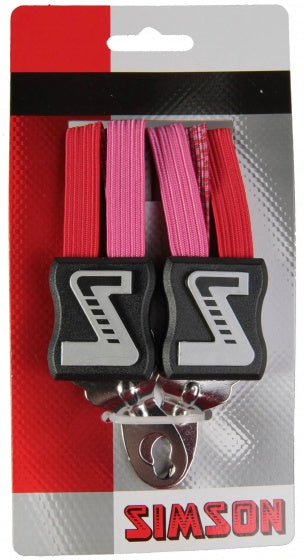 Snelbinder Triobinder Extra Kort 49cm Roze Rood