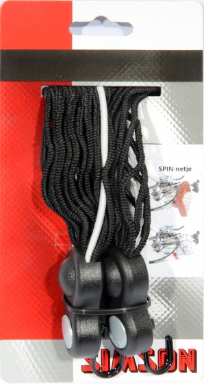 spinbindernet zwart/wit