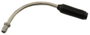 kabelbocht V-brake met power modulator 90º zilver
