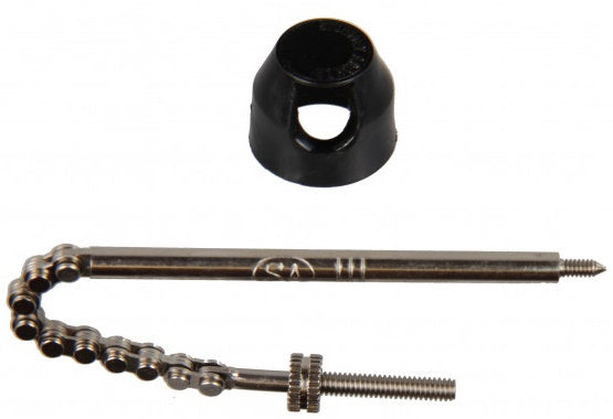 versnellingsstift Sturmey Archer 12 cm metaal zilver