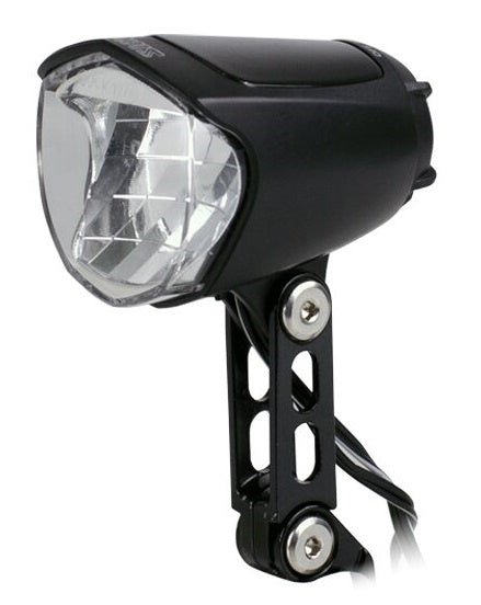 voorlicht Brightly naafdynamo led 70 lux zwart
