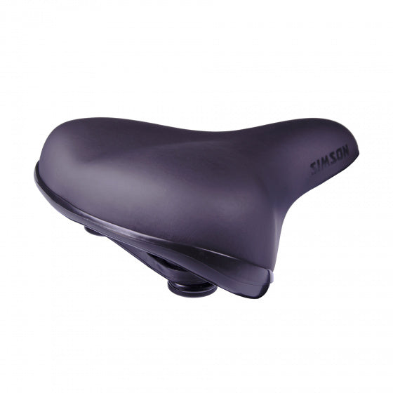 zadel Comfort unisex 254 x 225 mm zwart