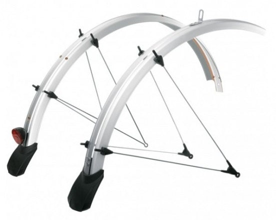 spatbordenset Bluemels reflector 28 inch zilver