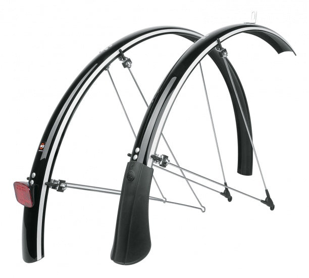 Spatborden Set Bluemels Reflector 28 Inch Zwart