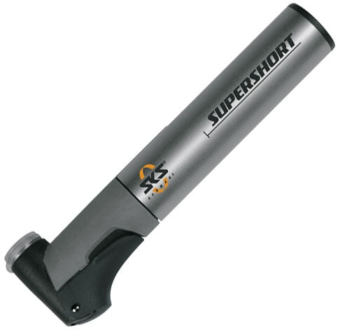 Supershort Fietspomp 164 mm Grijs