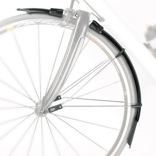 spatbordset Raceblade Long 2 kunststof zwart 28inch 25mm