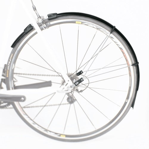 spatbordset Raceblade Long 2 kunststof zwart 28inch 25mm