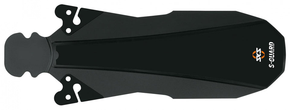 achterspatbord S-Guard MTB/race 20-29 inch 29 cm zwart