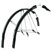 spatbordset Raceblade Long 2 kunststof zwart 28inch 25mm
