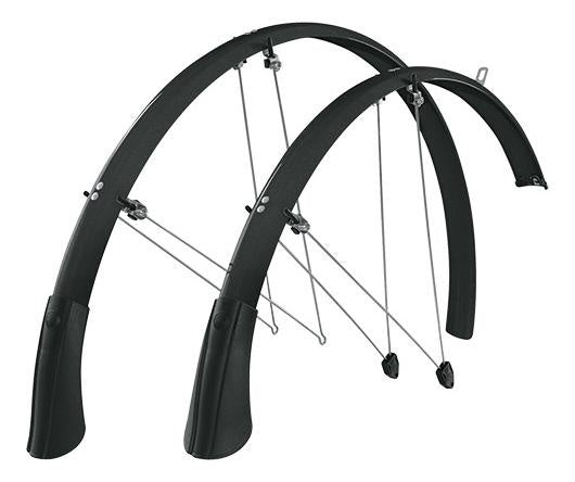 spatbordenset Longboard 28 inch zwart