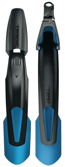 spatbordenset Shockblade & X-Blade 29 inch zwart/blauw