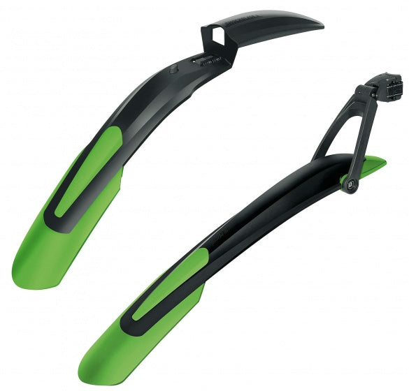 spatbordenset Shockblade & X-Blade 29 inch zwart/groen