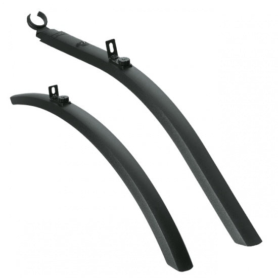 spatbordset Trekking 28 inch zwart