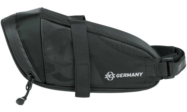 zadeltas Racer Straps polyester 800 ml zwart